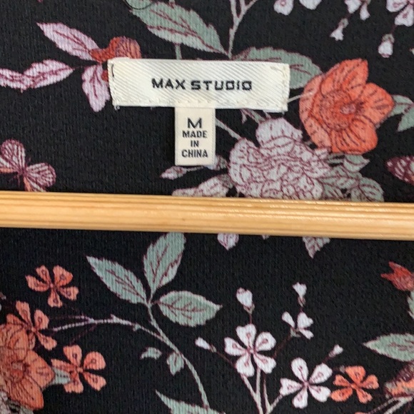 MAX STUDIO floral wrap dress - Picture 5 of 7